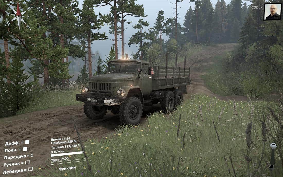 spintires mudrunner mod menu